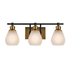Nelson - 3 Light Bath Vanity-7.79 Inches Tall and 6.41 Inches Wide
