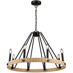 Perris - 8 Light Chandelier In Classic Style-22.4 Inches Tall and 32 Inches Wide