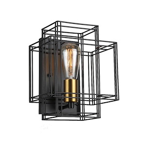 Artisan-1 Light Wall Sconce in Industrial Style-7.8 Inches Wide by 10 Inches High
