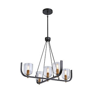 Cheshire - 5 Light Chandelier-25.5 Inches Tall and 30 Inches Wide