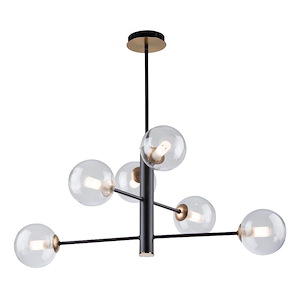 Aurelia - 6 Light Chandelier-14 Inches Tall and 23 Inches Wide - 1287574
