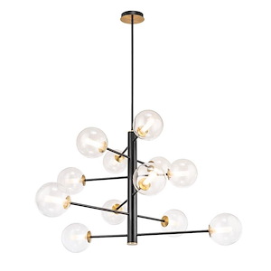 Aurelia - 12 Light Chandelier-25.5 Inches Tall and 33.5 Inches Wide - 1337359