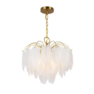 Alessia - 4 Light Chandelier-15.9 Inches Tall and 16.5 Inches Wide - 1337500