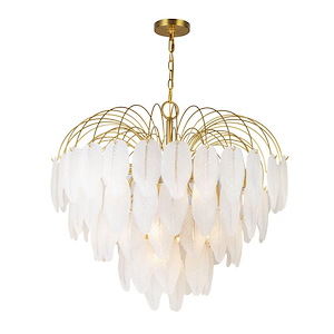Alessia - 19 Light Chandelier-26.6 Inches Tall and 28.4 Inches Wide