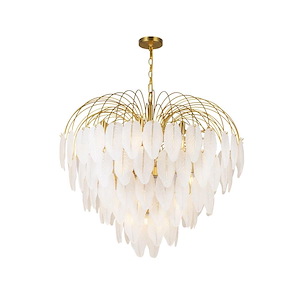 Alessia - 24 Light Chandelier-31.8 Inches Tall and 33.6 Inches Wide