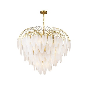 Alessia - 24 Light Chandelier-31.8 Inches Tall and 33.6 Inches Wide