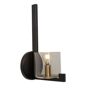 Salinas - 1 Light Wall Sconce-13 Inches Tall and 5 Inches Wide - 1287709