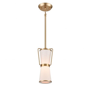 Layla - 1 Light Pendant-11.25 Inches Tall and 4.9 Inches Wide - 1332043