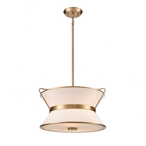 Layla - 4 Light Chandelier-12.5 Inches Tall and 15.75 Inches Wide