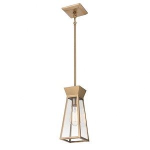 Lucian - 1 Light Pendant-12 Inches Tall and 5 Inches Wide