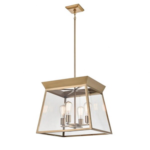 Lucian - 4 Light Chandelier-16 Inches Tall and 18 Inches Wide - 1332051
