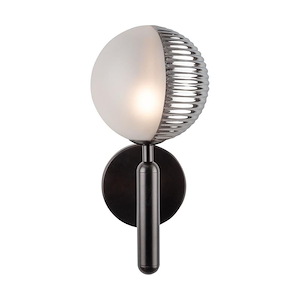 Bolla - 1 Light Wall Sconce-12.25 Inches Tall and 6 Inches Wide