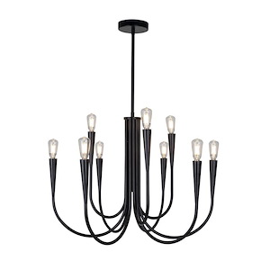 Bronte - 9 Light Chandelier-19 Inches Tall and 25.25 Inches Wide - 1337391