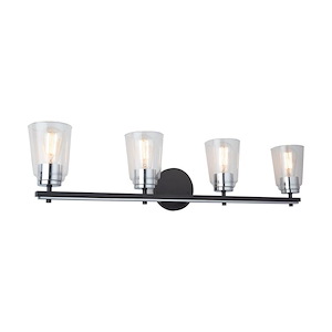 Essex - 4 Light Bath Vanity-8.25 Inches Tall and 5 Inches Wide