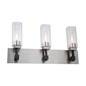 Arlington - 3 Light Bath Vanity-12 Inches Tall and 4.5 Inches Wide