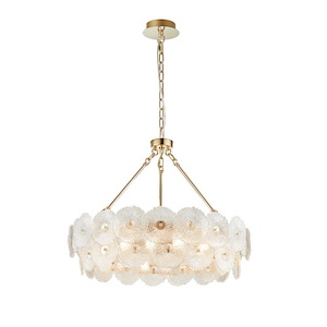 Bloom - 18 Light Chandelier-25 Inches Tall and 31.5 Inches Wide