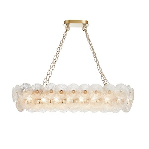 Bloom - 18 Light Chandelier-8.75 Inches Tall and 13.75 Inches Wide - 1337404