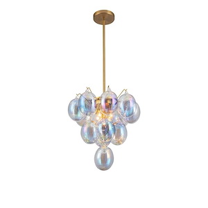 Globo - 5 Light Chandelier-18 Inches Tall and 18 Inches Wide - 1337415