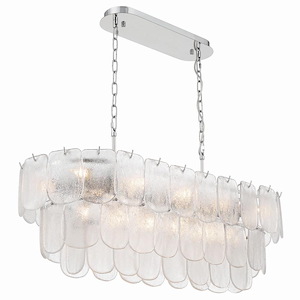 Bianca - 12 Light Island-12.4 Inch Tall and 16.14 Inch Wide