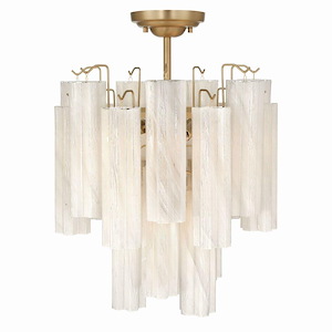 Sophia - 5 Light Semi-Flush Mount-19.4 Inch Tall and 17.8 Inch Wide - 1417583