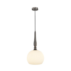 Kate - 1 Light Pendant-7.87 Inch Tall and 9.84 Inch Wide - 1399396
