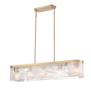 Skye - 6 Light Island-7.68 Inch Tall and 7.01 Inch Wide