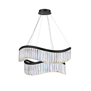Jules - 60W LED Chandelier-15 Inch Tall and 31 Inch Wide