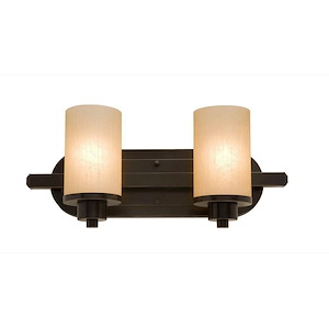 Parkdale-2 Light Bath Vanity-12 Inches Wide by 8 Inches High