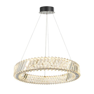 Alya - 36W 1 LED Chandelier-3.95 Inch Tall and 23.62 Inch Wide - 1399449