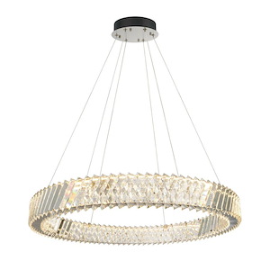 Alya - 48W 1 LED Chandelier-3.95 Inch Tall and 31.5 Inch Wide - 1399450