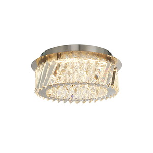 Alya - 17W 1 LED Flush Mount-4.13 Inch Tall and 11.81 Inch Wide - 1399452