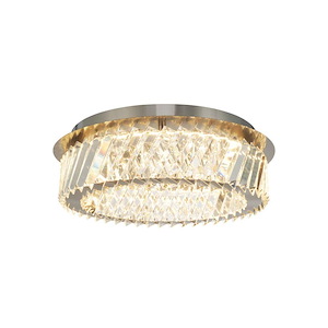 Alya - 23W 1 LED Flush Mount-4.13 Inch Tall and 15.75 Inch Wide - 1399453
