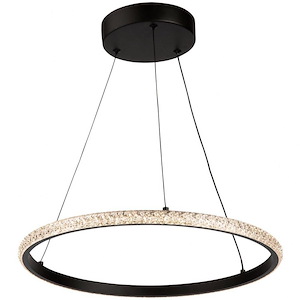 Nova - 24W LED Pendant In Glam Style-0.79 Inches Tall and 15.8 Inches Wide - 1107622