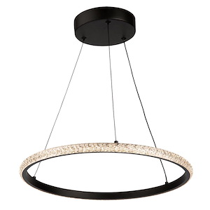 Nova - 24W LED Pendant In Glam Style-0.79 Inches Tall and 15.8 Inches Wide
