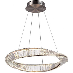 Stella - 40W LED Pendant-3.14 Inches Tall and 23.75 Inches Wide