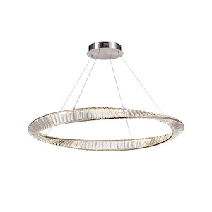 Stella - 65W LED Pendant-3.14 Inches Tall and 39.5 Inches Wide