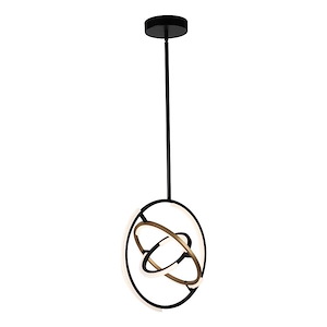 Trilogy - 40W LED Pendant-17 Inches Tall and 17 Inches Wide