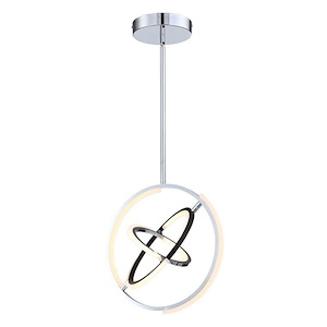 Trilogy - 50W LED Pendant In Modern Style-17 Inches Tall and 17 Inches Wide
