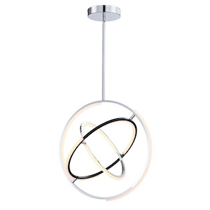 Trilogy - 72W LED Pendant In Modern Style-24 Inches Tall and 24 Inches Wide - 1310777
