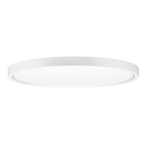 20W 1 LED Flush Mount-0.7 Inches Tall and 9 Inches Wide