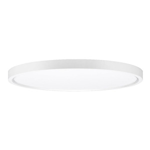 25W 1 LED Flush Mount-0.7 Inches Tall and 12 Inches Wide