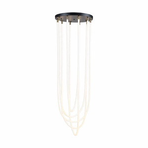 Cascata - 510W 5 LED Chandelier-72 Inches Tall and 21.5 Inches Wide