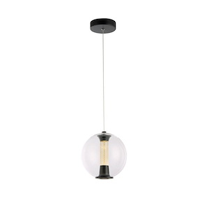 Arlo - 7W 1 LED Pendant-8.5 Inches Tall and 8 Inches Wide