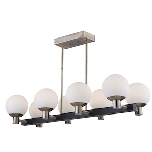 Tilbury-64W 8 LED Island in Transitional Style-14.5 Inches Wide by 7.5 Inches High