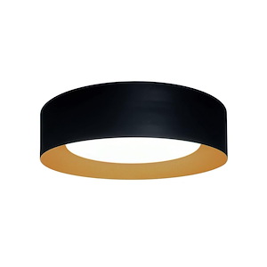 Orsa - 22W 1 LED Flush Mount-3.5 Inches Tall and 14 Inches Wide