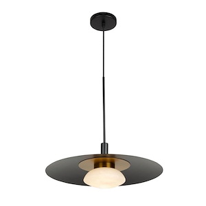 Camila - 7W 1 LED Pendant-6.75 Inches Tall and 18 Inches Wide