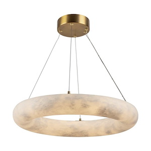 Camila - 22W 1 LED Chandelier-3.25 Inches Tall and 19 Inches Wide