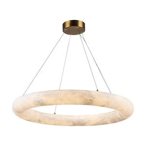 Camila - 28W 1 LED Chandelier-3.25 Inches Tall and 27 Inches Wide - 1337455