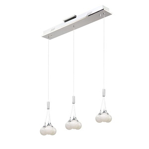 Odyssey-43.2W 12 LED Island in Modern Style-6 Inches Wide by 13 Inches High