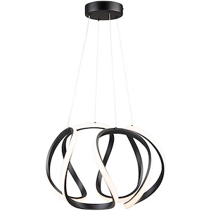 Mira - 30W LED Pendant In Modern Style-11.81 Inches Tall and 17.7 Inches Wide
